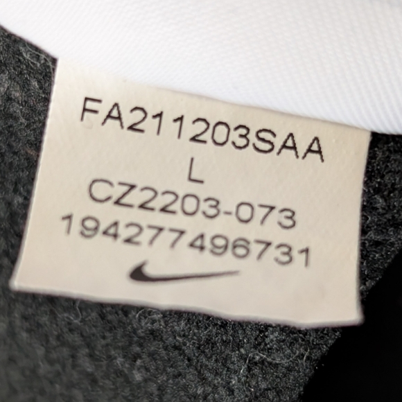 Nike Pro Fleece Dri-Fit Training Pants Joggers Gray CZ2203-073 Men's Large - Picture 8 of 16